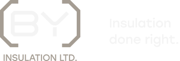 BY Insulation Ltd. logo, expert insulation services provider in British Columbia.