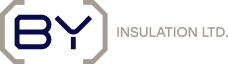 BY Insulation Ltd. logo, expert insulation services provider in British Columbia.