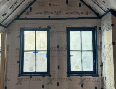 Smart vapor barrier installation to protect against moisture and improve energy performance.